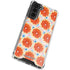 Bouffants and Broken Hearts Citrus Geo Galaxy S21 FE Clear Case